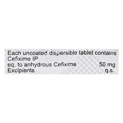 Mahacef 50mg Tablet 10'S - Bacterial Infections-Cep