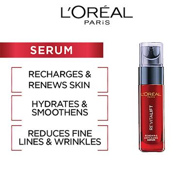 L'Oreal Paris Revitalift Triple Action Renewing Anti-Aging serum 30 ml - Face Moisturizers