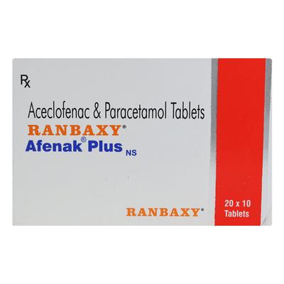 AFENAK PLUS NS Tablet 10's - Pain relief-Nsa