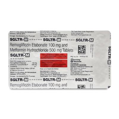 SGLTR M 500mg Tablet 10's - Diabetes-Ant
