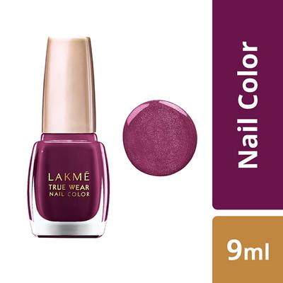 Lakme True Wear Nail Color Reds & Maroons 403 9 Ml - Nail Polish