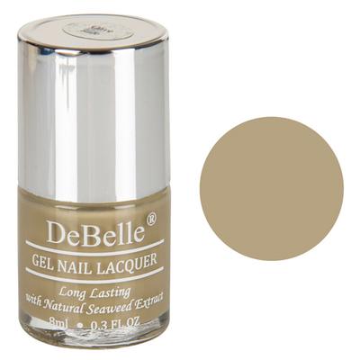 DeBelle Gel Nail Lacquer Olive Jade Olive Green Nail Polish 8 ml - Nail Polish