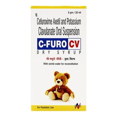 C FURO CV Dry Syrup 30ml - Bacterial Infections-Cep