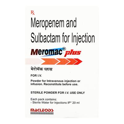 Meromac Plus Injection 1's - Bacterial Infections-OBL