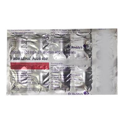 Somazina Plus 400 Tablet 10'S - Nootropics And Neurotrophics