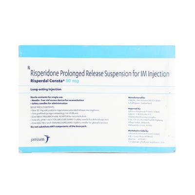 Risperdal Consta 50mg Injection(Pfs) 1's - Schizophrenia-Aps
