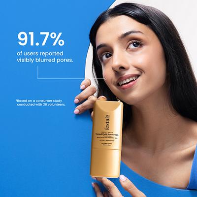 Foxtale Perfect Match Tinted Fluid Susncreen (Nude) 50 ml - Body Sunscreen