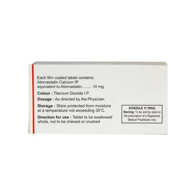 Biotor 10mg Tablet 10'S - High Cholesterol-Dys