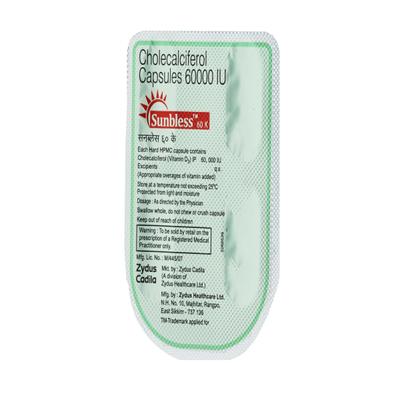 Sunbless 60K Capsule 4'S - Supplements-Vit