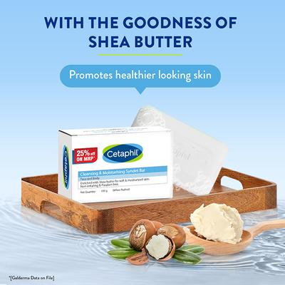 Cetaphil Cleansing Moisturizing Syndet Bar 100 g - Soaps