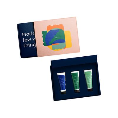 Arata Natural Mini Hair Styling & Face Care Ready To Go Gift Box with Hair Gel (50 Ml), Hair Cream (50 Ml), Facewash (50 Ml) 150 ml - Hair Gels & Waxes