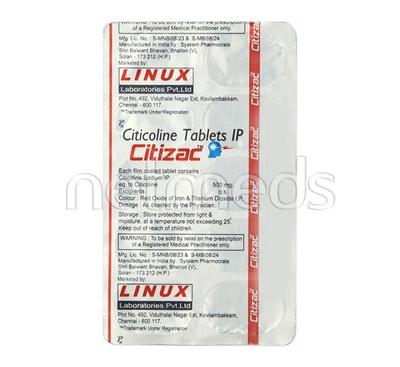 Citizac 500mg Tablet 10'S - Alzheimer-Neu