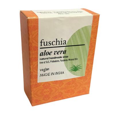 Fuschia Natural Handmade Soap - Aloe Vera 100 gm - Soaps