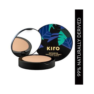 Kiro Botanico Timeless Matte Compact Nutmeg Beige 9.0 gm - Compact Powder