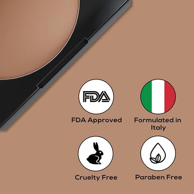 Renee Cosmetics Face Base Compact - Cocoa Beige 9 gm - Compact Powder