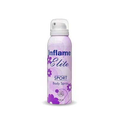 Inflame Elite No Gas Body Spray - Sport 120 ml - Men Deodorants/Roll-Ons