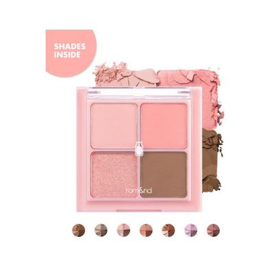 Rom&Nd Better Than Eyes W02 Dry Peach Blossom 6.5 gm - Eye Shadow Palettes