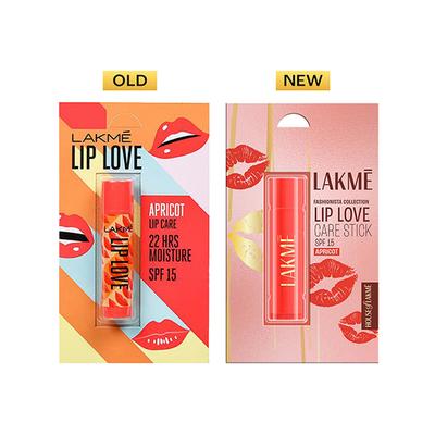 Lakme Lip Love Chapstick Lip Balm - Apricot 4.5 gm - Lipsticks