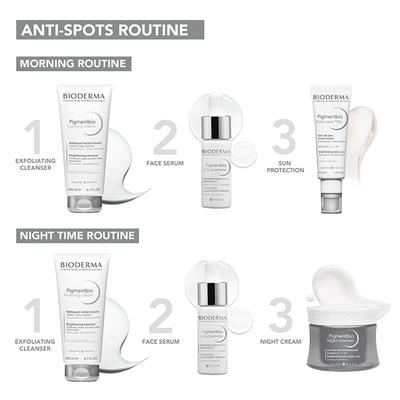 Bioderma Pigmentbio Foaming Cream Brightening Exfoliating Cleanser For Face 200 ml - Scrubs & Exfoliants