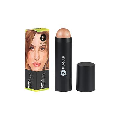 SUGAR Cosmetics Face Fwd Highlighter Stick - 03 Bronze Bellwether (Warm Gold) 7.5 gm - Highlighters & Illuminators