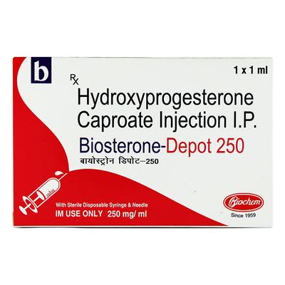 BIOSTERONE DEPOT 250 Injection 1ml - Hormonal Therapy-Oes