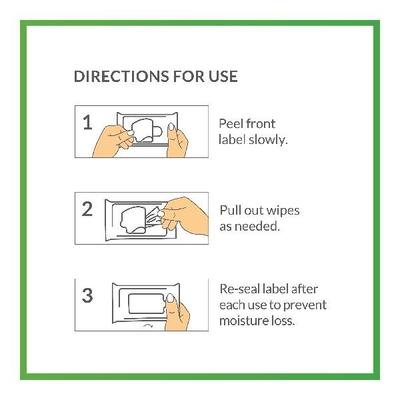 BodyGuard Premium Baby Wet Wipes with Aloe Vera Extract (Pack of 5 x 72's) - Diapers & Wipes