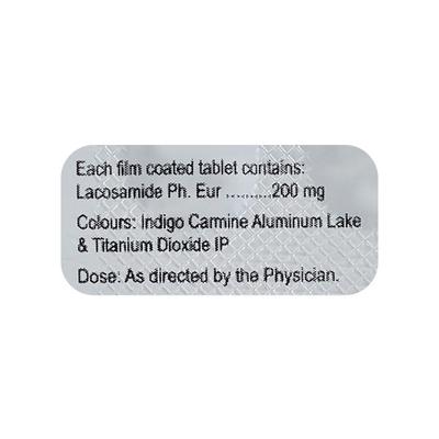 Lacotide 200mg Tablet 10'S - Epilepsy/Convulsion-Ant
