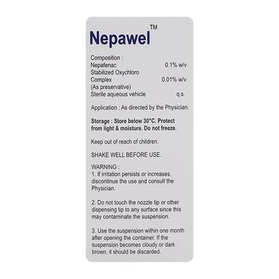 NEPAWEL Eye Drops 5ml - Eye conditions-Oph