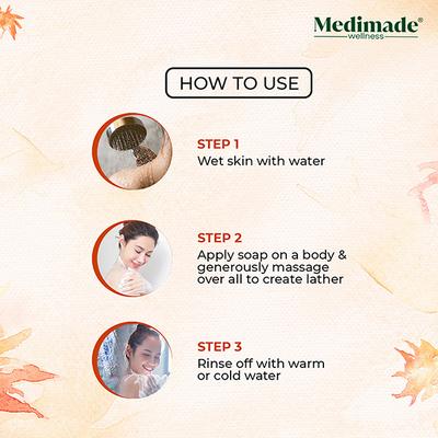 Medimade Papaya Premium Soap 100 gm - Soaps