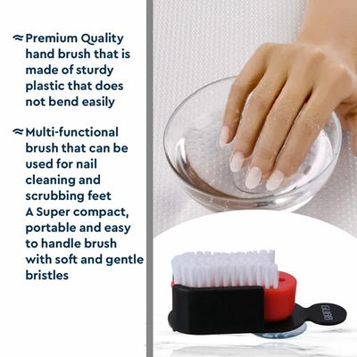 GUBB Nail Cleaning Brush With Suction Holder 50 gm - Nail Care