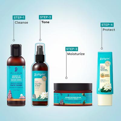 Pilgrim White Lotus Natural Face Mist & Toner 100 ml - Toners