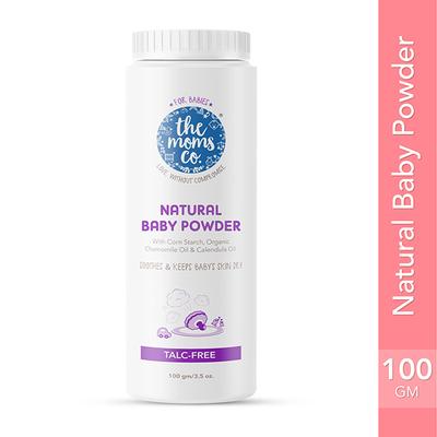 The Moms Co Talc-Free Natural Baby Powder With Corn Starch 100gm - Baby Powder