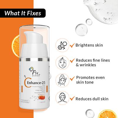 Fixderma C-Enhance 25 Face Serum 15 ml - Face Serum