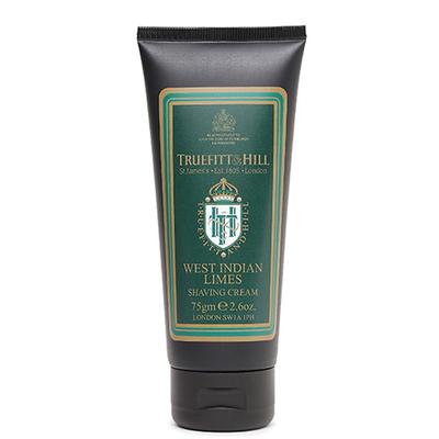 Truefitt and Hill West Indian Limes Shave Cream Tube Essential Grooming Collection Best For Normal and Dry Skin Types 75 gm - Shaving Creams
