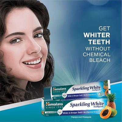 Himalaya Sparkling White Toothpaste 150 gm - Toothpaste