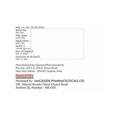 DAPAMAC V 10/100 Tablet 10's - Diabetes-Ant