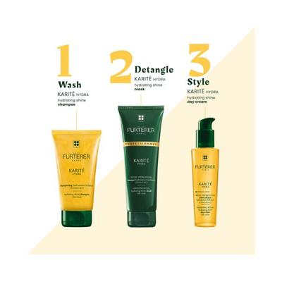 Rene Furterer Karite Hydra Hydrating Shine Shampoo dry hair 150ml - Shampoos