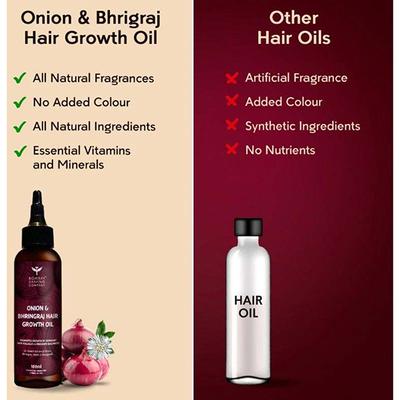 Bombay Shaving Company Onion and Bhringraj Hair Oil 100 ml - Hair Oils