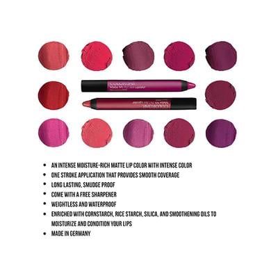 Colorbar Matte Me As I Am Lip Crayon Mtmn003 2.8 Gm - Lip Crayons