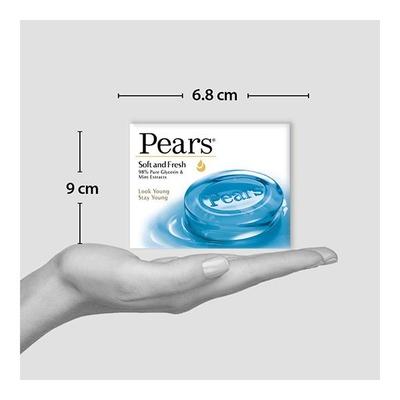 Pears Soft & Fresh Soap Bar 125 gm - Soaps