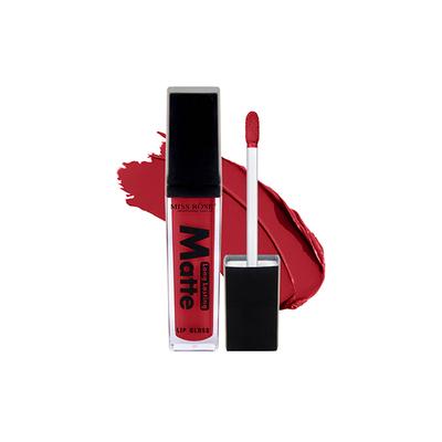 Miss Rose Matte Smudge Proof LipGloss 7701 - 002M 07 - Lip Glosses