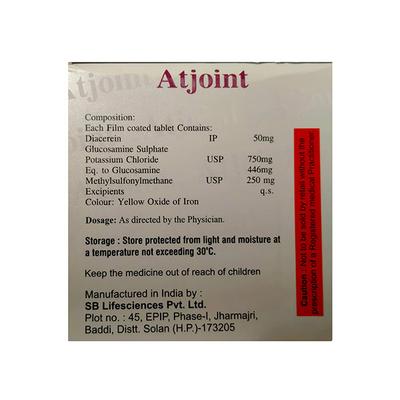 ATJOINT Tablet 10's - Arthritis-Oth
