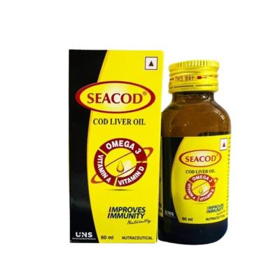 Seacod Cod Liver Oil (Type B) BP 60 ml - Multi-Vitamins