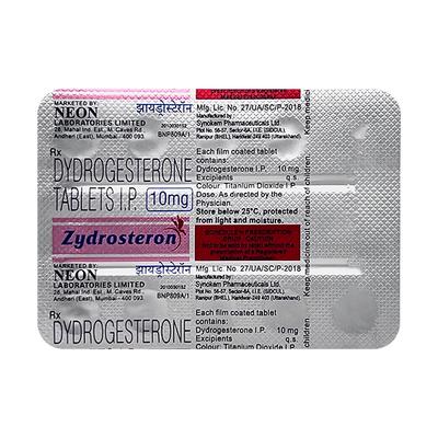 ZYDROSTERON 10mg Tablet 10's - Hormonal Therapy-Oes
