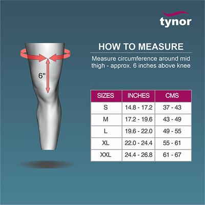 Tynor Knee Cap Open Patella (XXL) (D 05) - Knee/Leg Supports