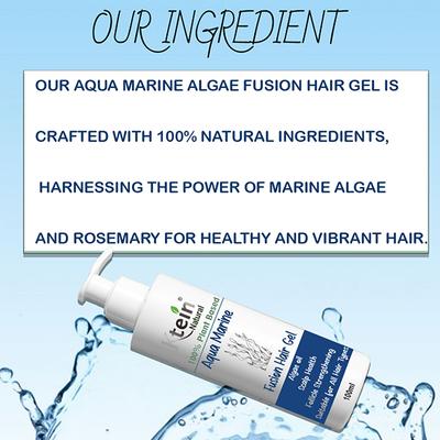 Ktein 100% Plant-Based Aqua Marine Fusion Hair Gel 100 ml - Hair Gels & Waxes