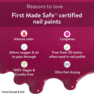 Belora Paris Breathable Made Safe Longstay Nail Polish 24 Met Bronze 8 ml - Nail Polish