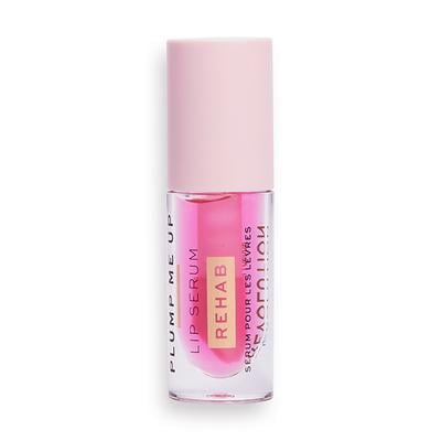 Makeup Revolution Rehab Plump Me Up Lip Serum Vitamin E Pink Glaze 4.6ml - Lipstick Primers & Plumpers