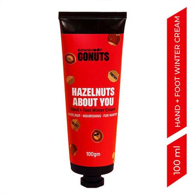 GONUTS By Bewakoof Hazelnut About You Hand & Foot Warmer Cream 100 gm - Foot Creams & Lotions