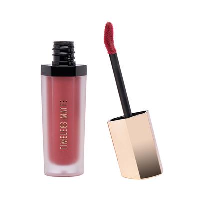 PAC Timeless Matte 12H Longlasting Rich Pigment One Swipe Payoff Smudgeproof - Taunty (6.5 ml) - Liquid Lipsticks